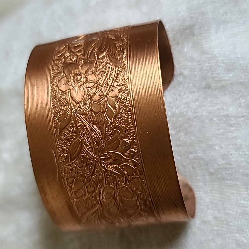 Copper cuff bracelet